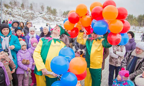 Флажки и шары для незабываемого праздника